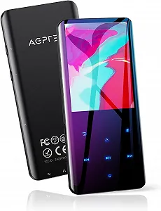 MP3-плеєр AGPTEK A19X 32Gb Bluetooth Чорний - Фото 1