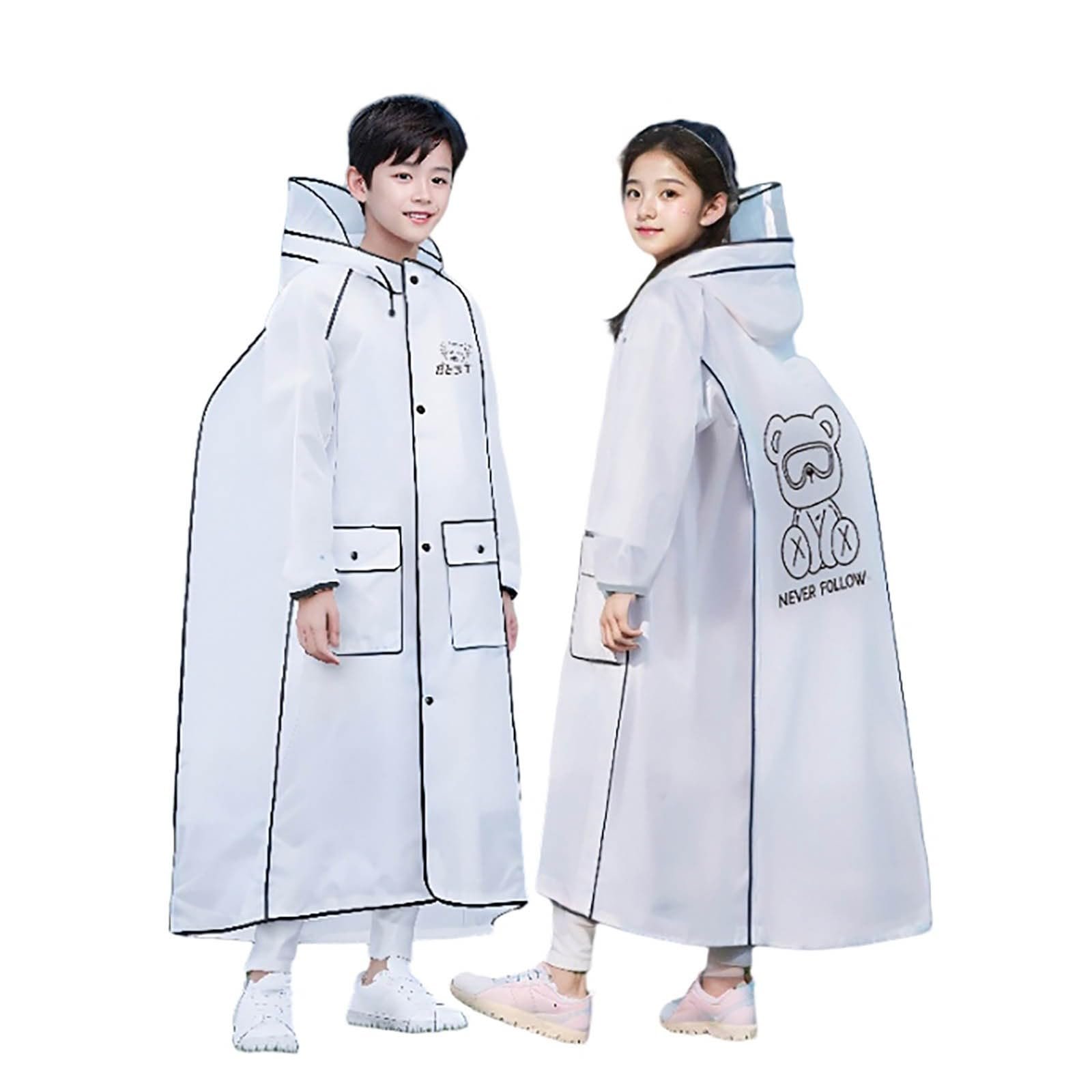 Детская дождевая куртка Однотонная с капюшоном для походов для лета и осени, фото №1 Детская дождевая куртка Однотонная с капюшоном для походов для лета и осени, фото №1