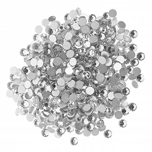 Стразы Самоклеящиеся Healvian 1440 шт. Кристалл - Фото 1