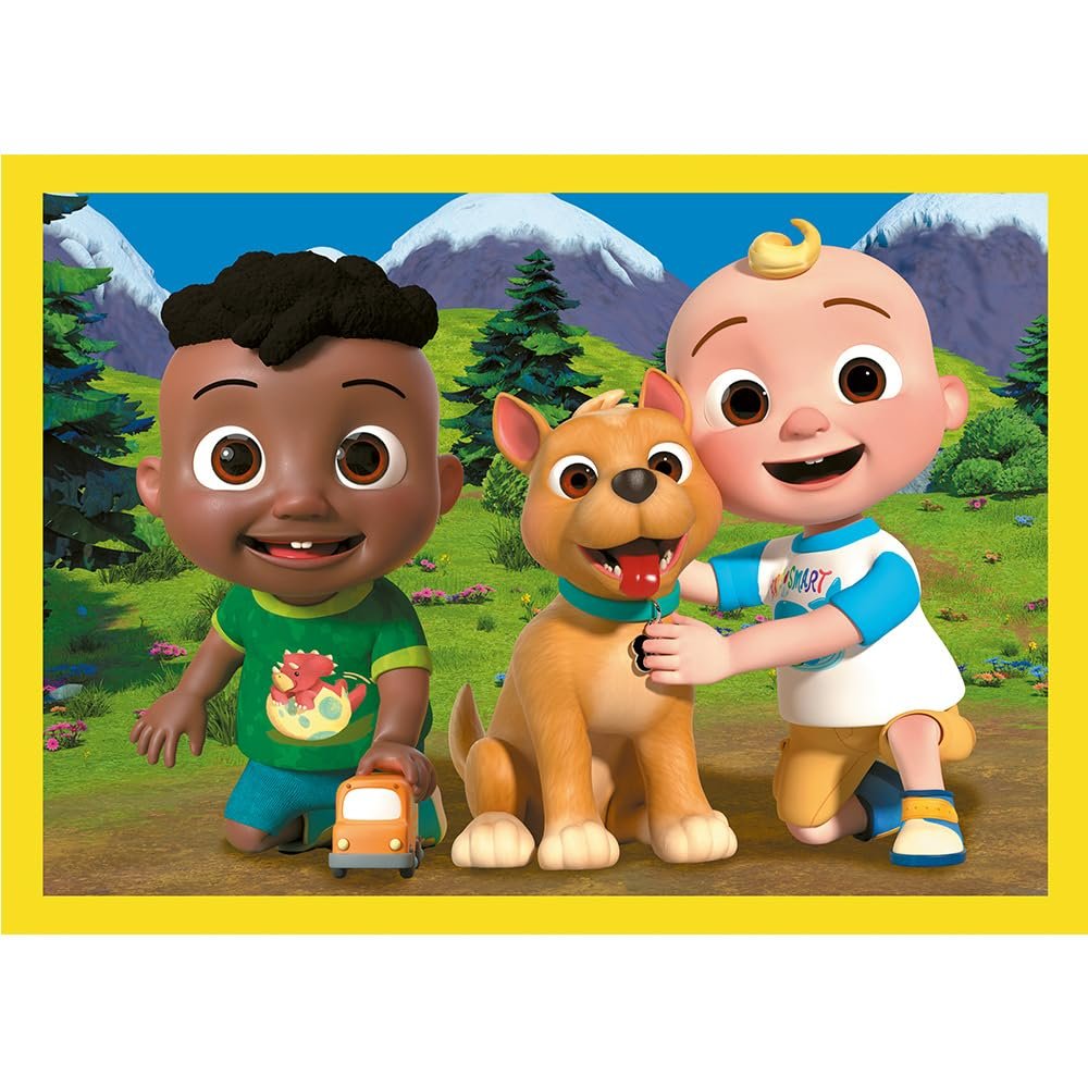 Пазл Trefl Cocomelon Get to know the heroes 4-в-1 12-24 елементи, фото №9