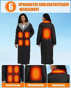 Електроковдра CYCYHEAT з рукавами 20000 mAh Акумулятор Бездротова synthetic.ua - Фото 1