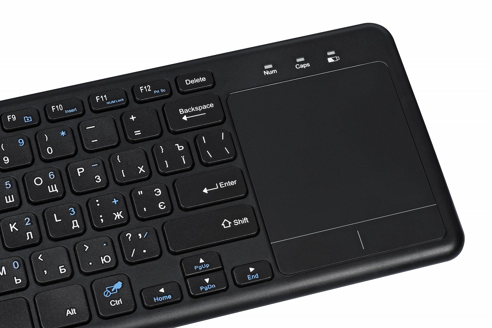 Клавіатура 2E KT100 WL Black (2E-KT100WB), фото №3