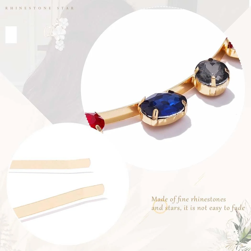 Обруч Reaky в стилі бароко з дорогоцінним камінням, фото №4 Обруч Reaky в стилі бароко з дорогоцінним камінням, фото №4