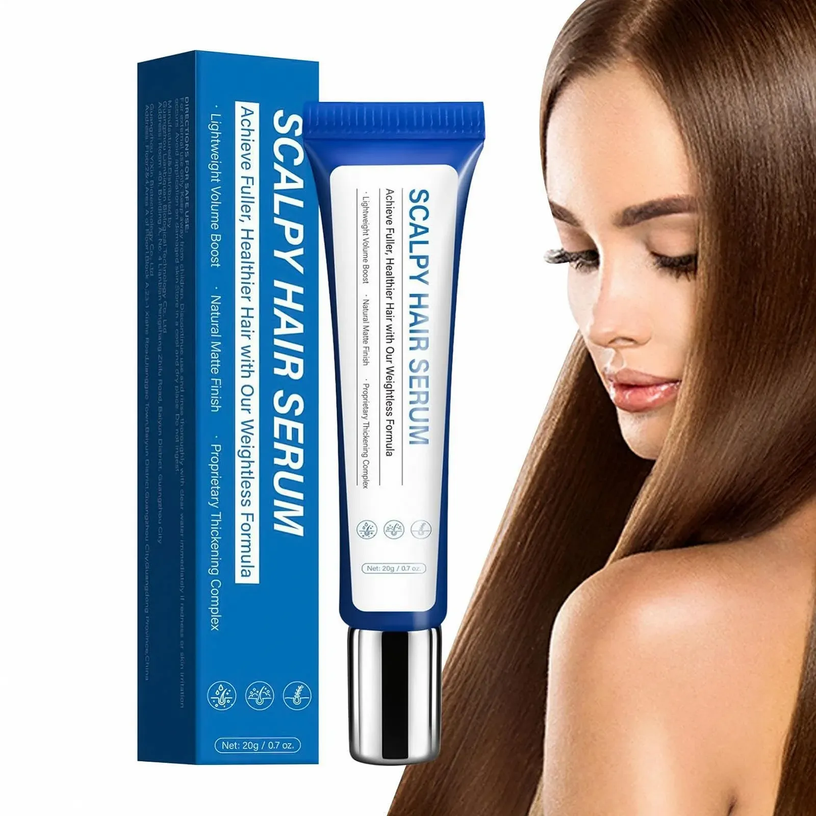 Розчин для догляду за шкірою голови для росту волосся Aceirropy 20г, фото №6