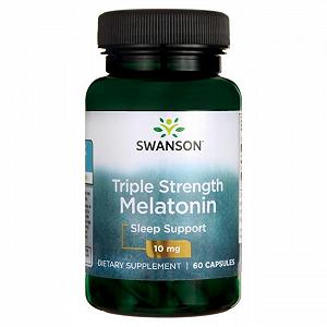 Мелатонин Swanson Triple Strength Melatonin 10 mg 60 caps - Фото 1