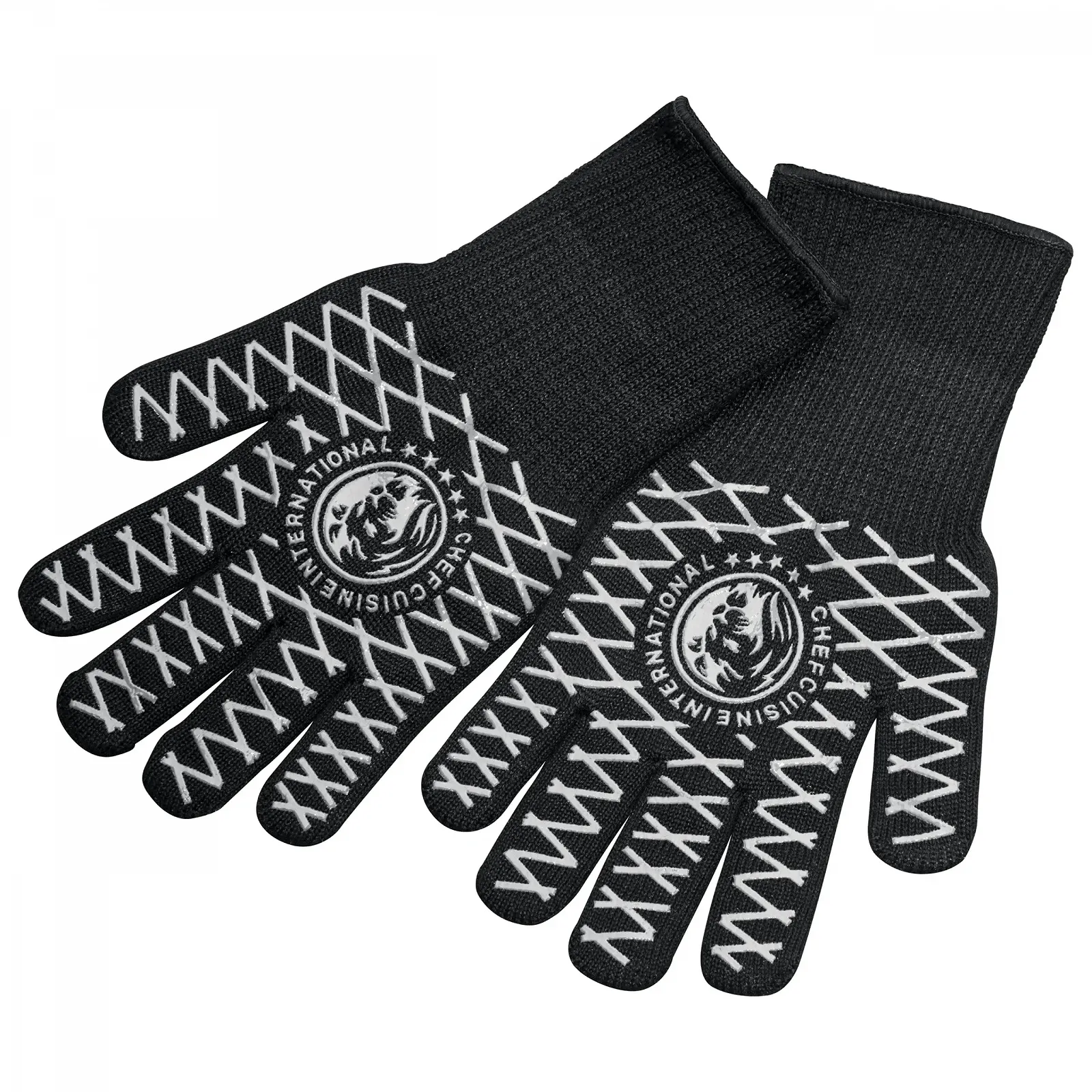 Форма для запекания вакуумная CHEF CUISINE прямоугольная с крышкой и термостойкими перчатками 3.6 л Черная, фото №4