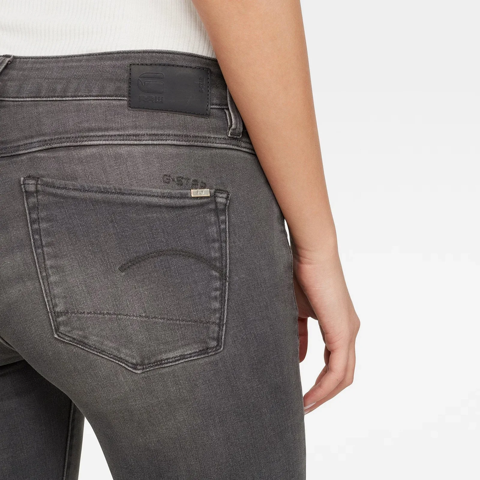 Жіночі джинси G-Star RAW 3301 Mid Skinny - 28, фото №3 Жіночі джинси G-Star RAW 3301 Mid Skinny - 28, фото №3