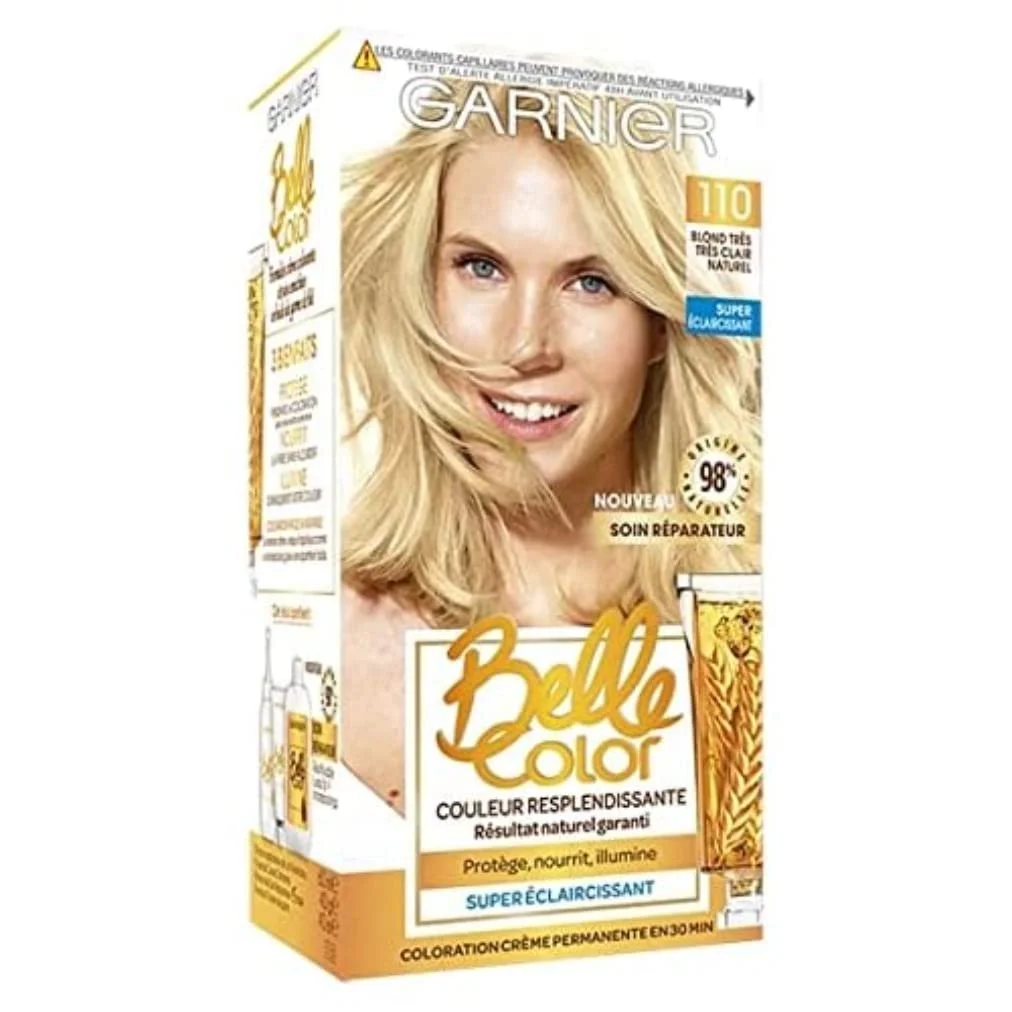 Фарба для волосся Garnier Belle Color Стійка 110 Blonde Three Світло-каштановий, фото №1 Фарба для волосся Garnier Belle Color Стійка 110 Blonde Three Світло-каштановий, фото №1