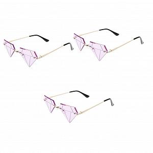 Сонцезахисні окуляри Діамант VALICLUD Фіолетовий (3 пари) - Фото 1