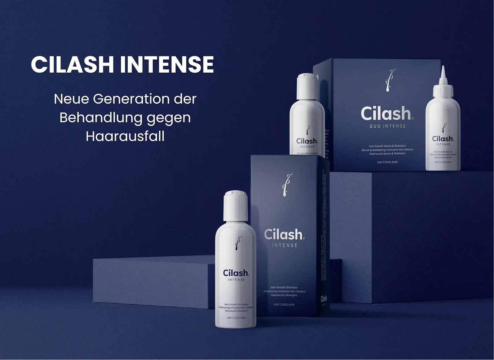 Сироватка Шампунь Cilash Duo Intense Cilash Intensive Treatment Box проти випадіння волосся, фото №3