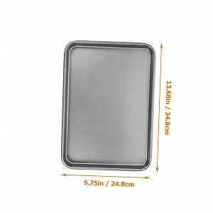 Противень Garneck антипригарный из углеродистой стали прямоугольный толстый synthetic.ua - Фото 1