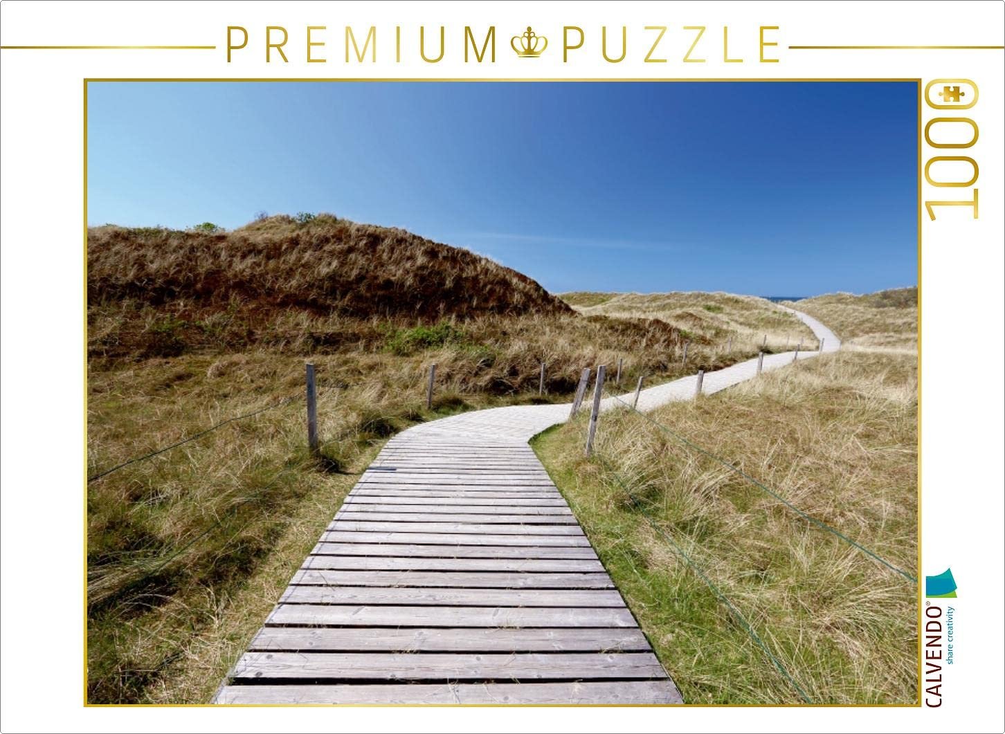 Пазл CALVENDO Way to the Sea / Spiekeroog 1000 деталей 64 x 48 см, фото №1 Пазл CALVENDO Way to the Sea / Spiekeroog 1000 деталей 64 x 48 см, фото №1