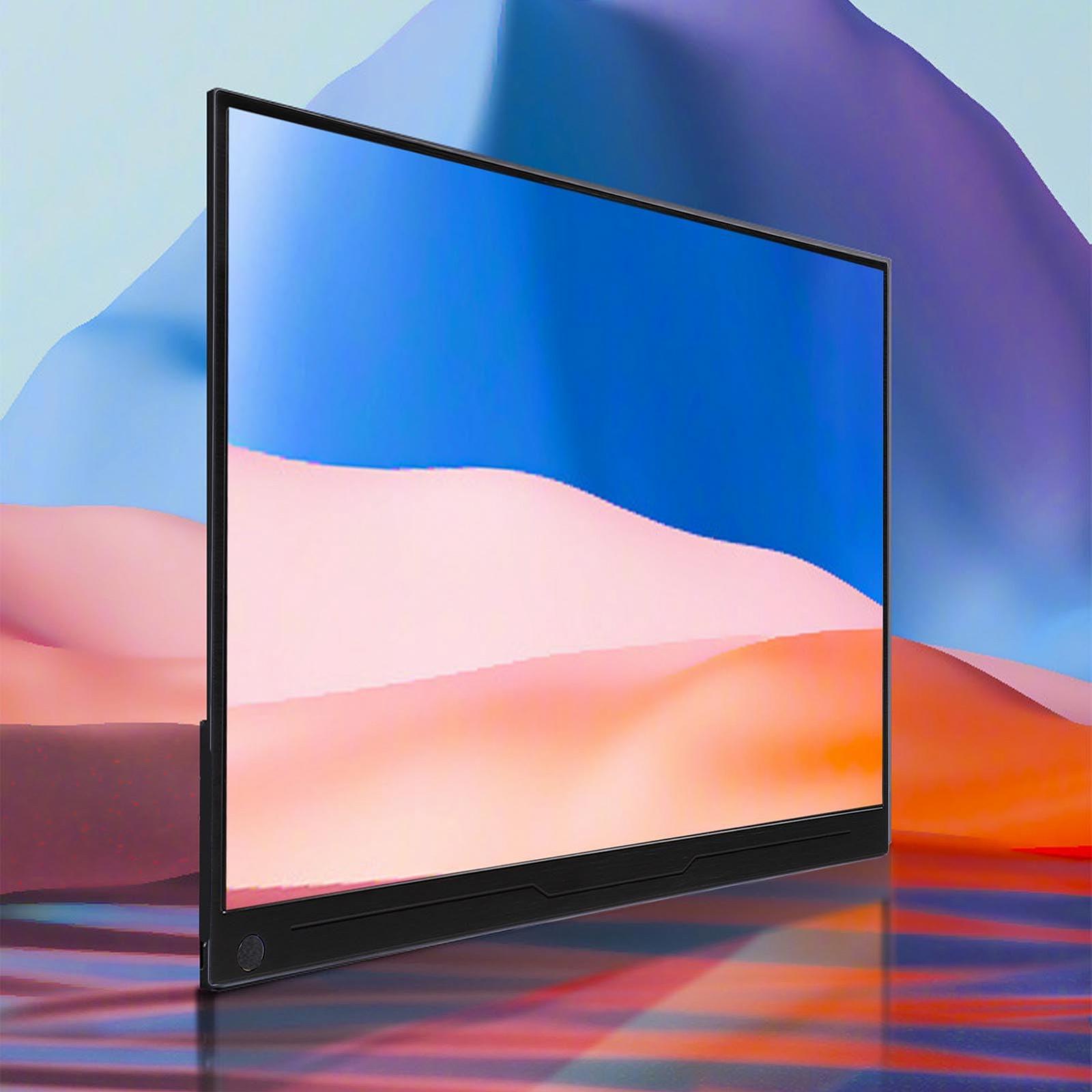Портативный монитор 2.5K 18" IPS с регулируемой подставкой и отверстиями для настенного крепления 2 порта USB-C 3.1 для PS5 Switch, фото №4