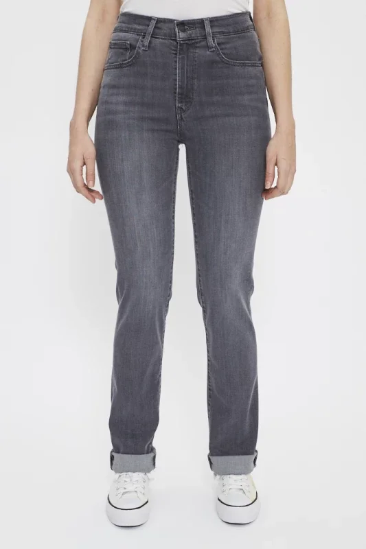 Жіночі джинси Levis - 724 High Rise Straight Show Lights Out - 24 30, фото №2