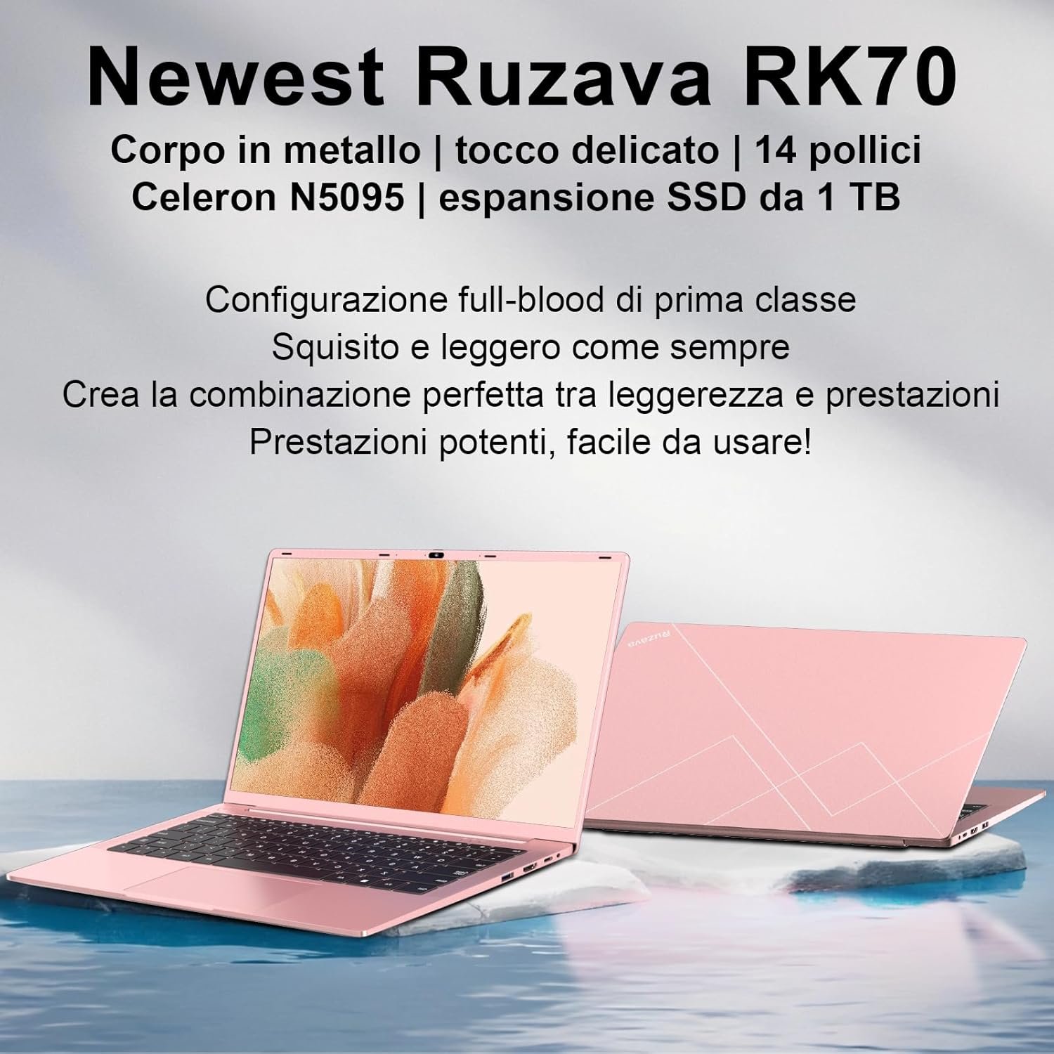 Ноутбук 14" Ruzava RK70 Intel Celeron N5095A RAM 8GB SSD 256GB Windows 11 (UKR), фото №2 Ноутбук 14" Ruzava RK70 Intel Celeron N5095A RAM 8GB SSD 256GB Windows 11 (UKR), фото №2