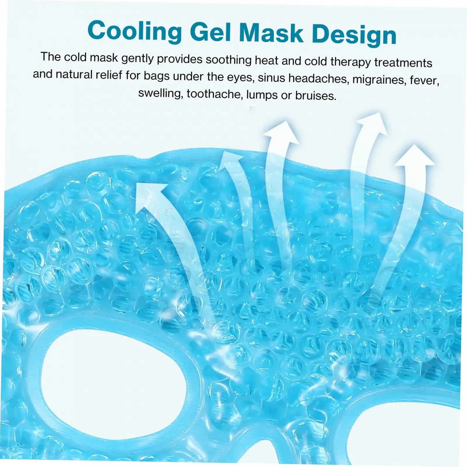 Охлаждающая Маска для Глаз CALLARON для Женщин, 2 шт., фото №5