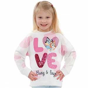 Світшот BlueY Bingo Дитячий Світшот Бавовняна для дівчат synthetic.ua - Фото 1