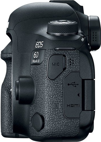 Дзеркальний фотоапарат Canon EOS 6D Mark II 26Мп / CMOS / Full HD 60fps / Wi-Fi / Bluetooth / GPS / NFC / Водонепроникний / Ударостійкий / Чорний, фото №3