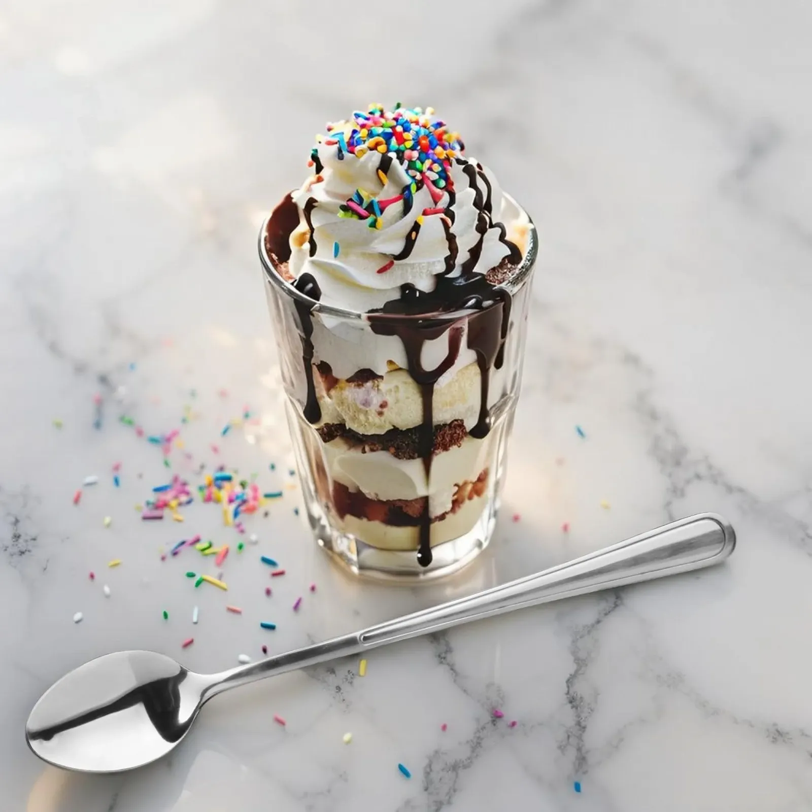 Ложка Glasmark KROSNO 1992 Набір 6 штук Сріблястий, нержавіюча сталь, 19.7 см, фото №8 Ложка Glasmark KROSNO 1992 Набір 6 штук Сріблястий, нержавіюча сталь, 19.7 см, фото №8