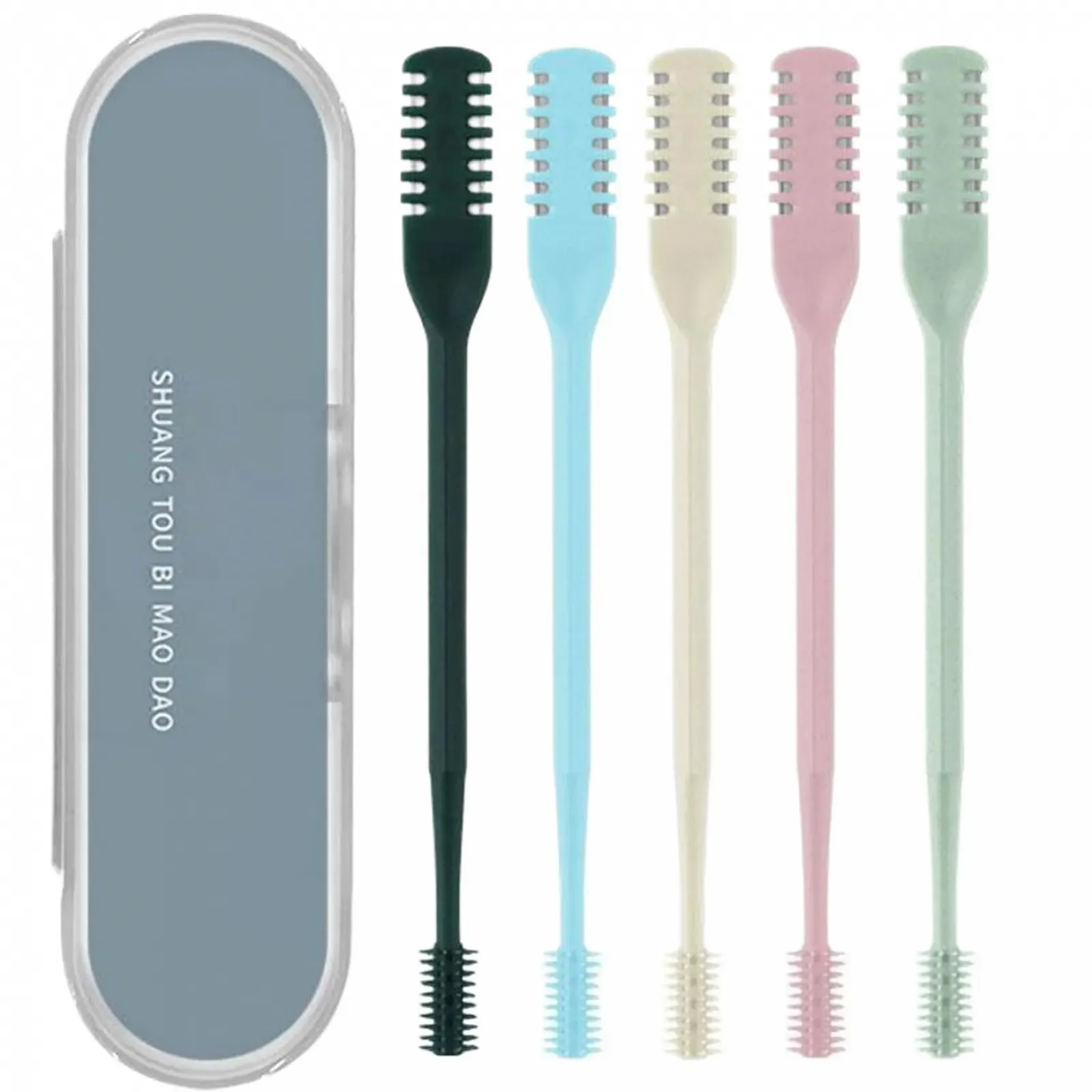 Тример для носового волосся Комплект з 5-ти Двосторонній 360° Обертальний, фото №1