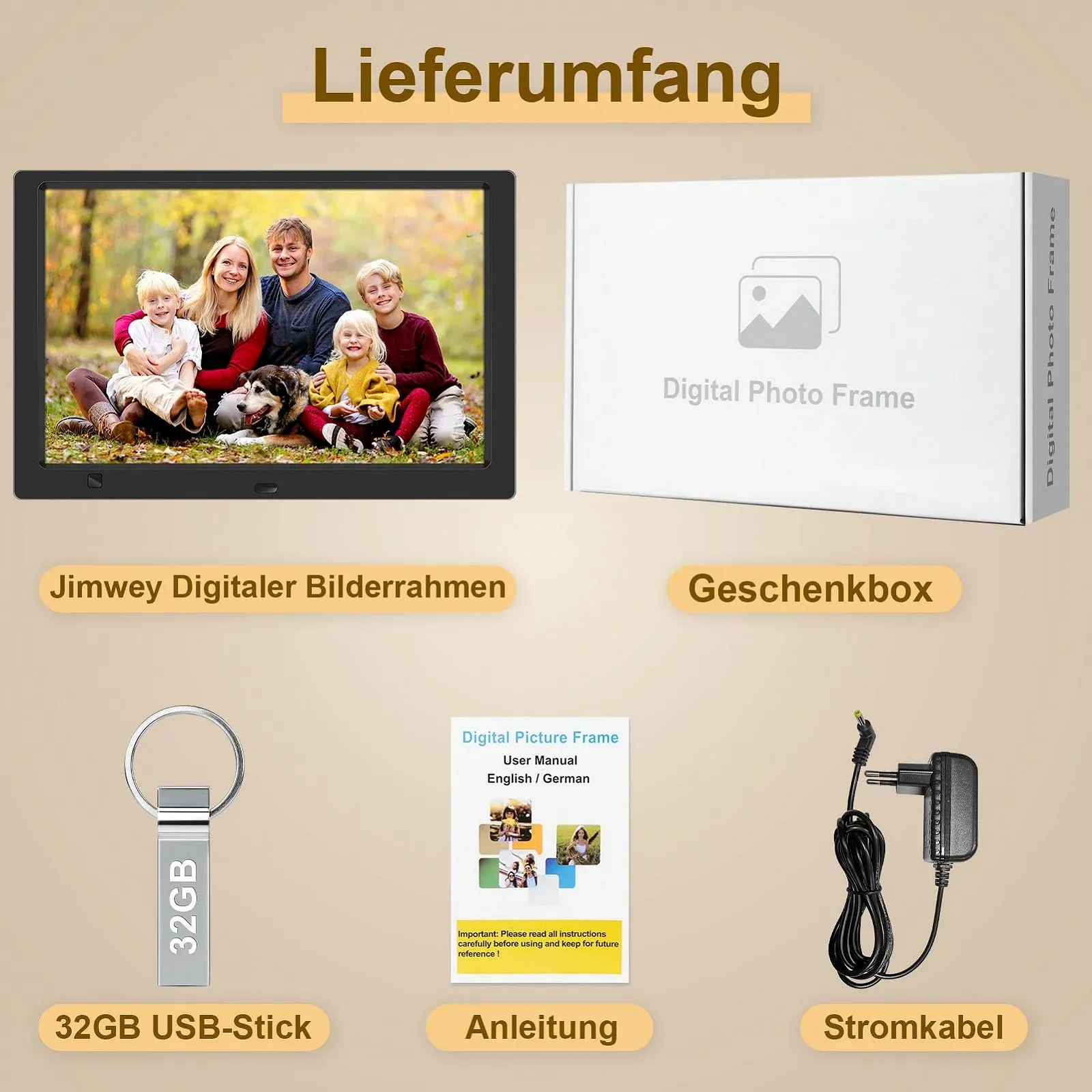 Цифрова фоторамка 10.1 дюйма 1920 x 1080 IPS 32 GB USB Motion Sensor No WiFi, фото №9 Цифрова фоторамка 10.1 дюйма 1920 x 1080 IPS 32 GB USB Motion Sensor No WiFi, фото №9