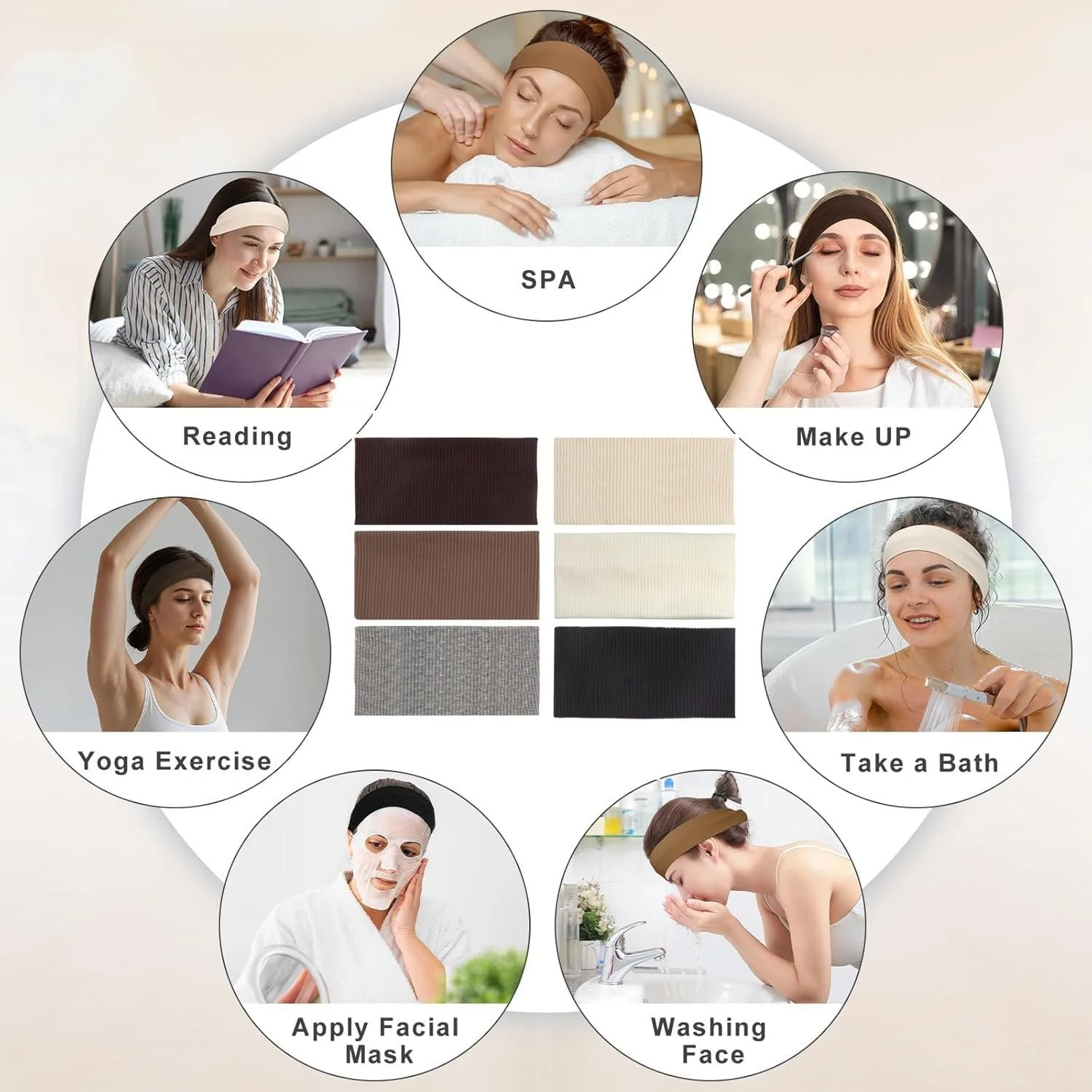 Пов'язка на голову Жіноча, фото №4