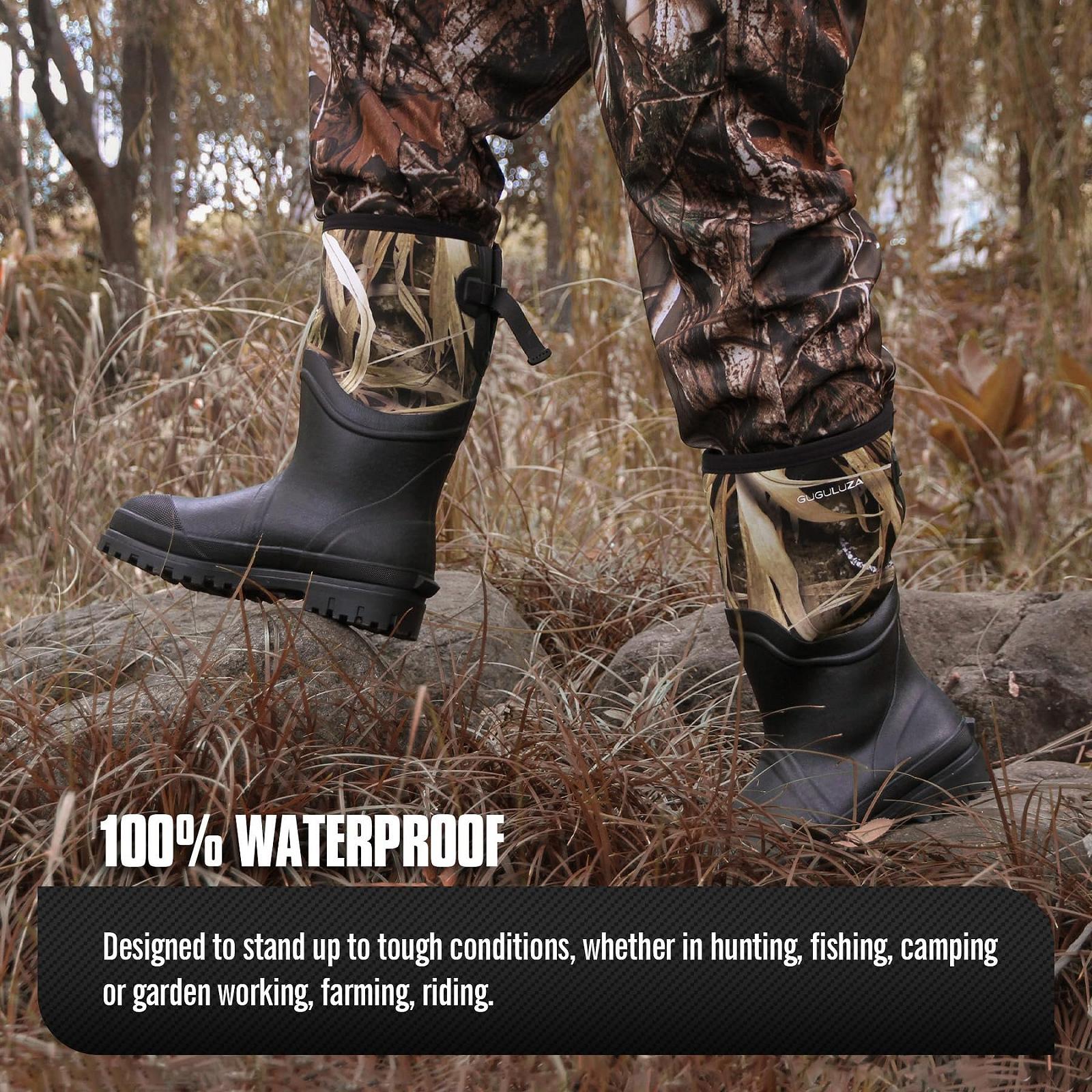 Чоботи Wellington GUGULUZA Неопренові Утеплені для Чоловіків, фото №6