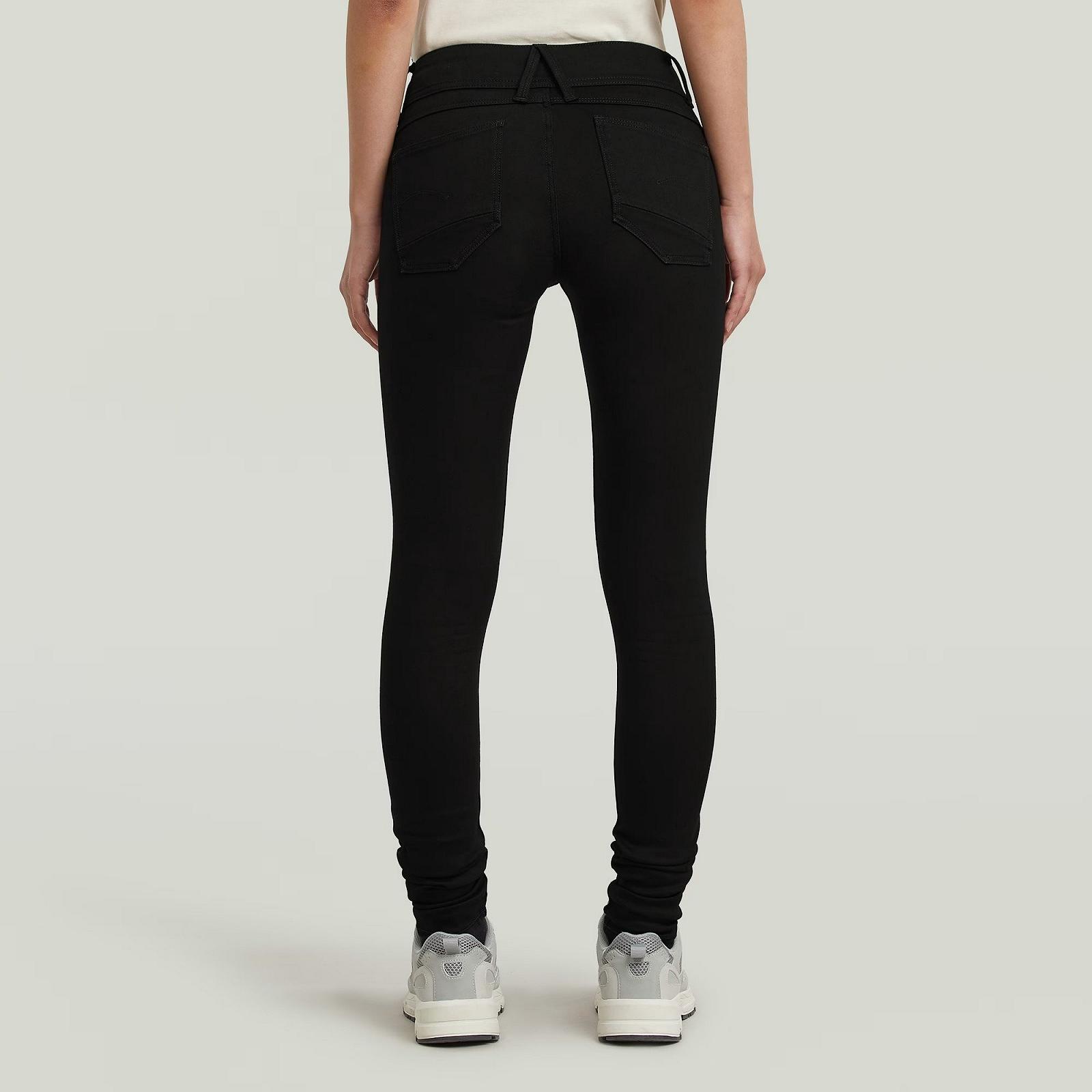 Женские джинсы G‑Star Lynn D-Mid Super Skinny Yield Black - 31, фото №2