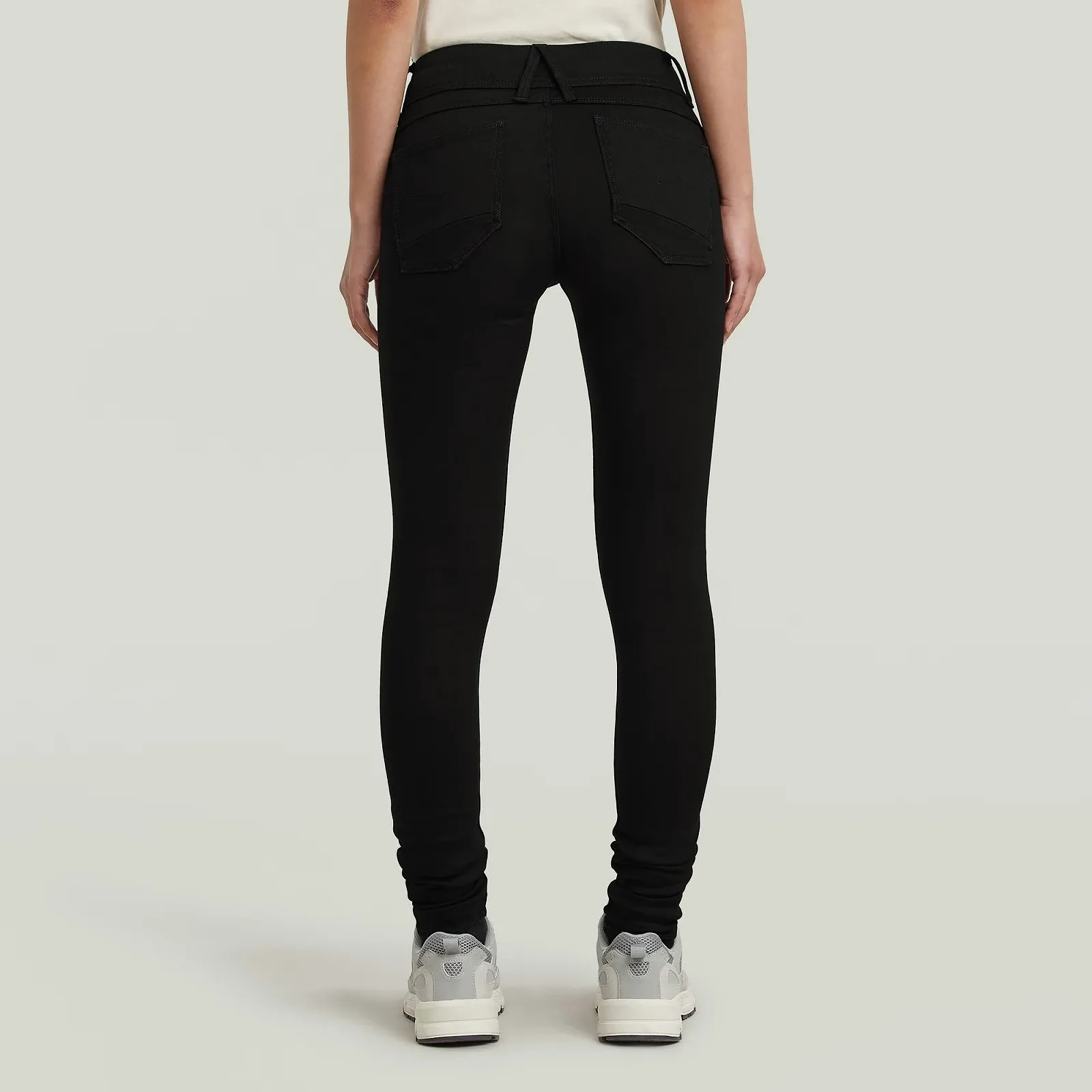 Женские джинсы G‑Star Lynn D-Mid Super Skinny Yield Black - 31, фото №2