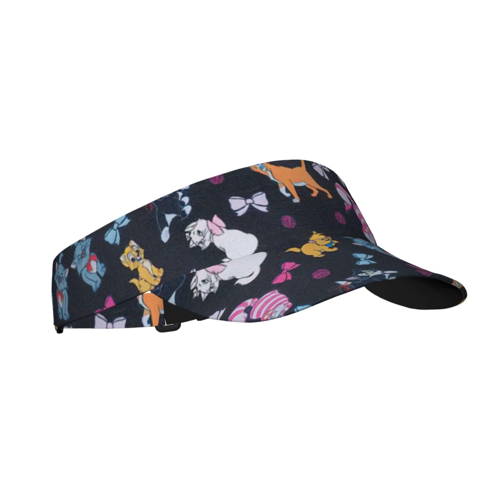 Козырек от солнца Unisex Принт мультяшный кот для тенниса, фото №2