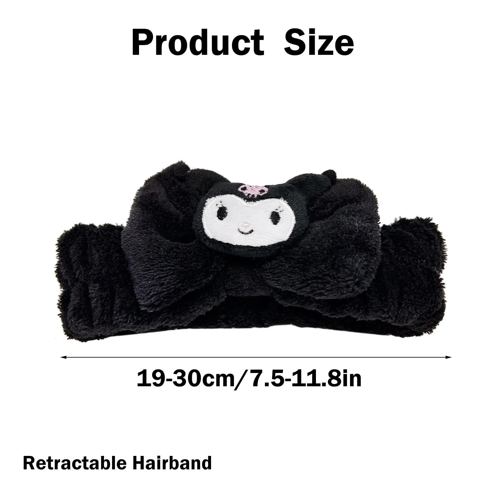 Пов'язка для волосся Kuromi Косметична, фото №2