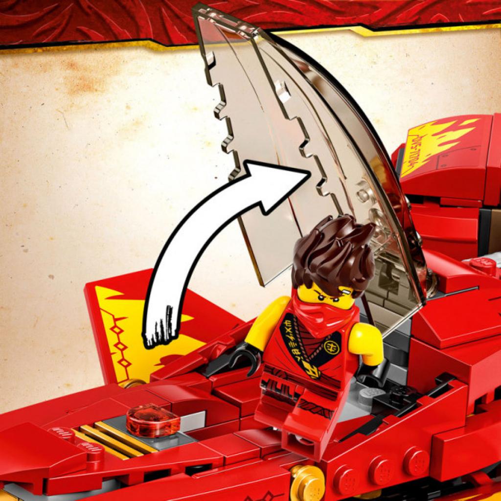 Конструктор LEGO Ninjago Истребитель Кая 513 деталей 71704, фото №8
