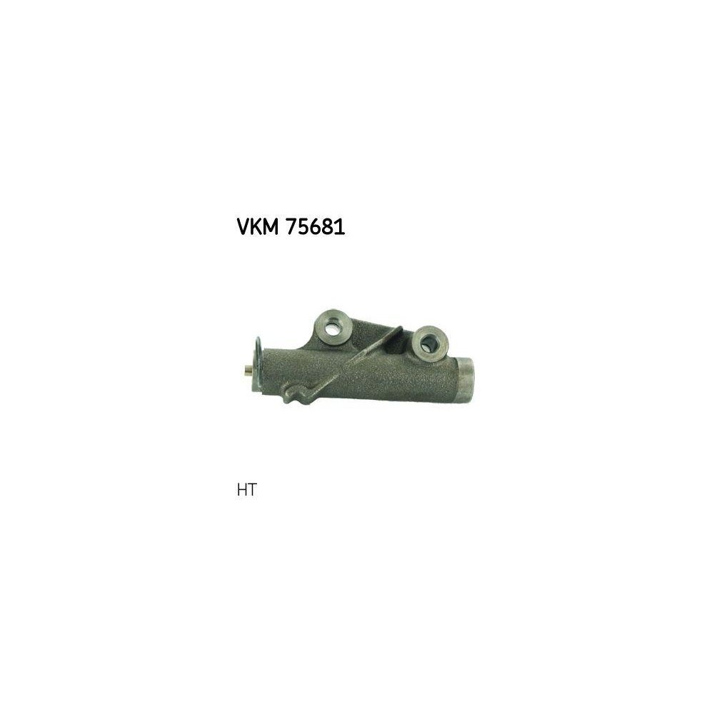 Ролик натяжителя ремня ГРМ SKF VKM 75681 для MITSUBISHI снизу слева, фото №1