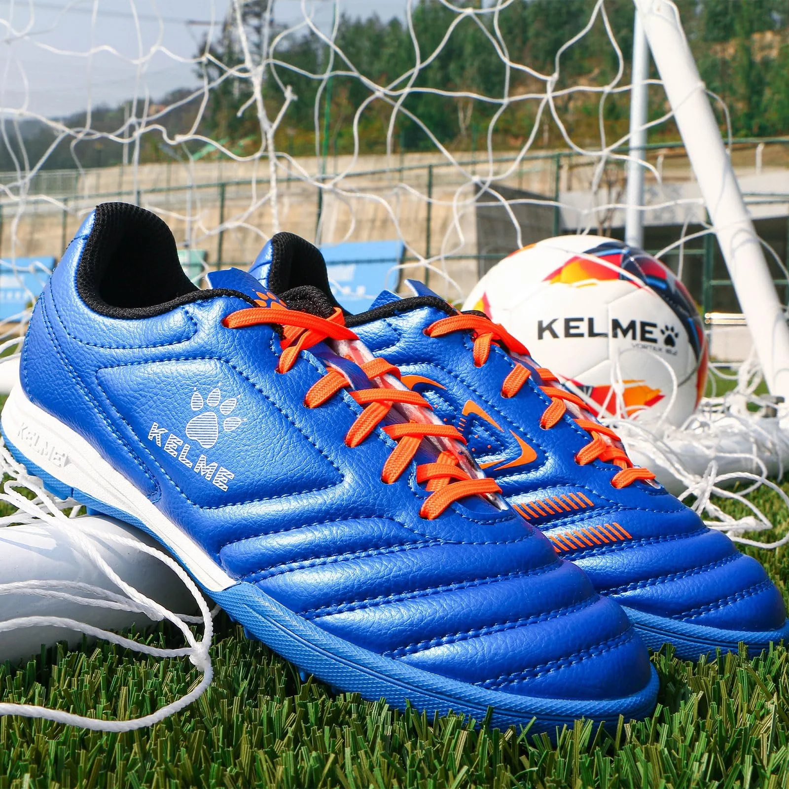 Футбольные бутсы Kelme Тренировочные бутсы для девочек Спортивные бутсы для закрытых и открытых помещений для мальчиков / детей Футбольные бутсы для искусственной травы Унисекс, фото №4