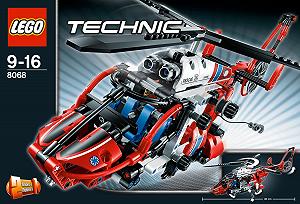 Конструктор LEGO Technic 8068 Спасательный вертолет synthetic.ua - Фото 1