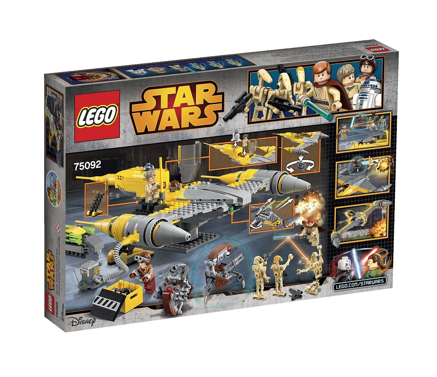 Блоки LEGO 75092 Star Wars Naboo Starfighter, фото №4