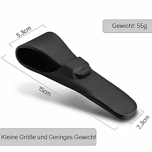 Дорожный чехол для бритвы Portable Silicone Силиконовый synthetic.ua - Фото 1