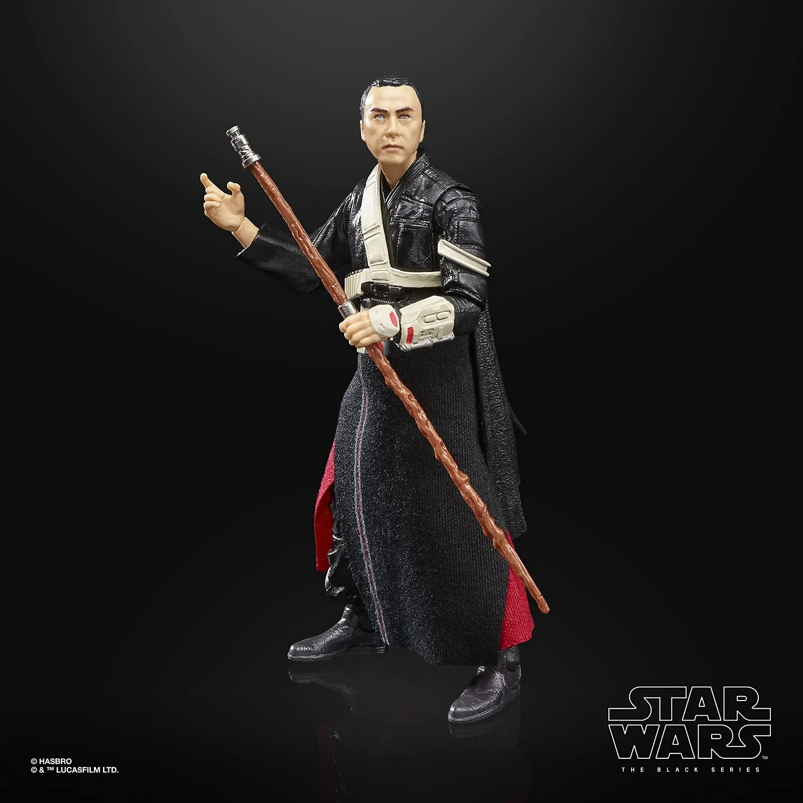Аксессуар Hasbro Star Wars The Black Series Chirrut Îmwe F28925L00 Разноцветный, фото №8