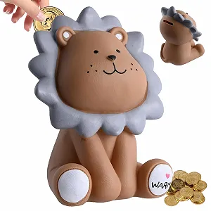 Скарбничка Children's Money Box Lion небитка - Фото 1