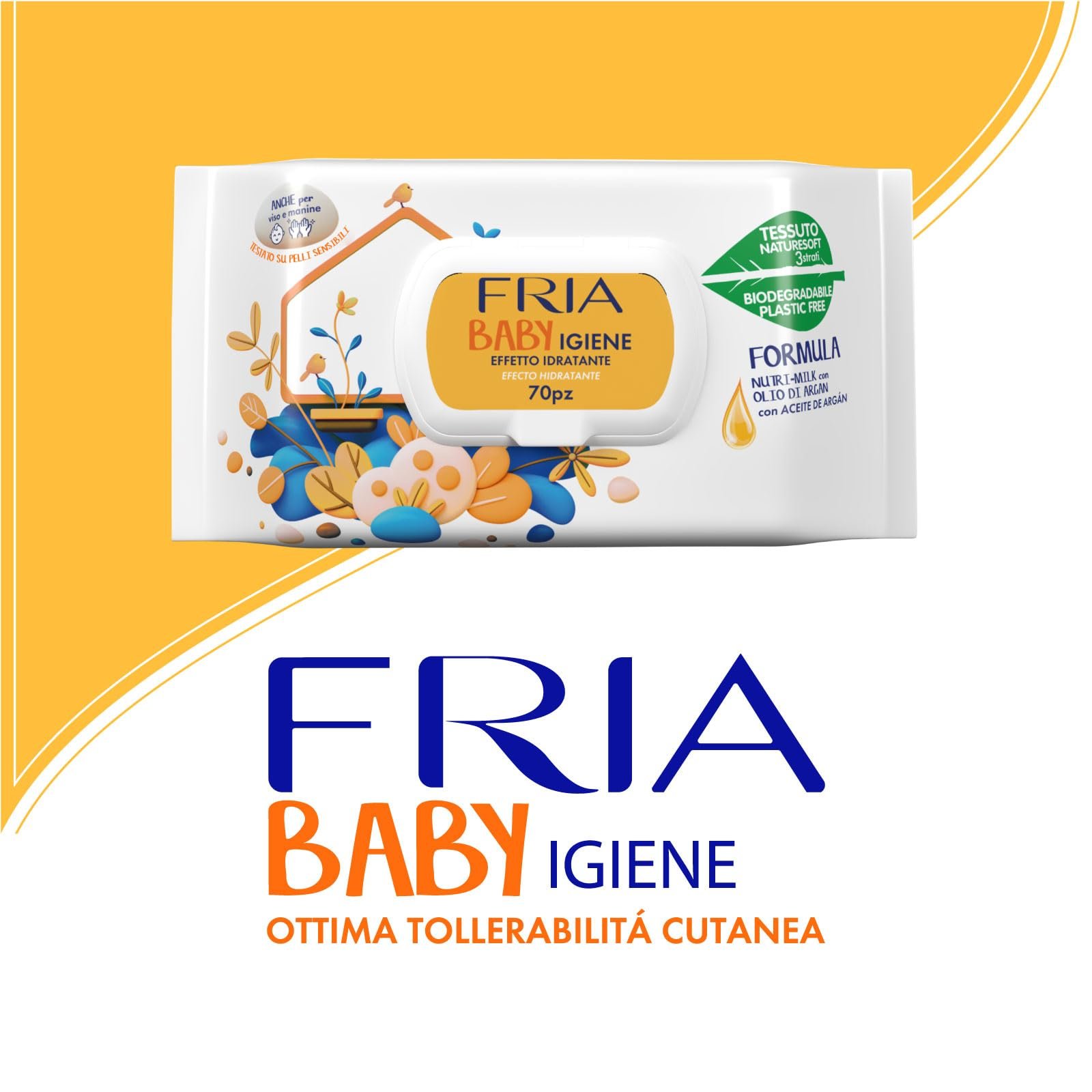 Детские салфетки Fria x 72, фото №2