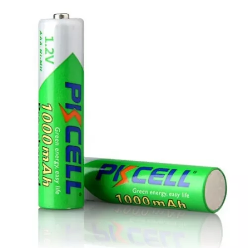 Аккумулятор PKCELL 1.2V AAA 1000mAh NiMH Already Charged 2 штуки в блистере за блистер Q12, фото №1