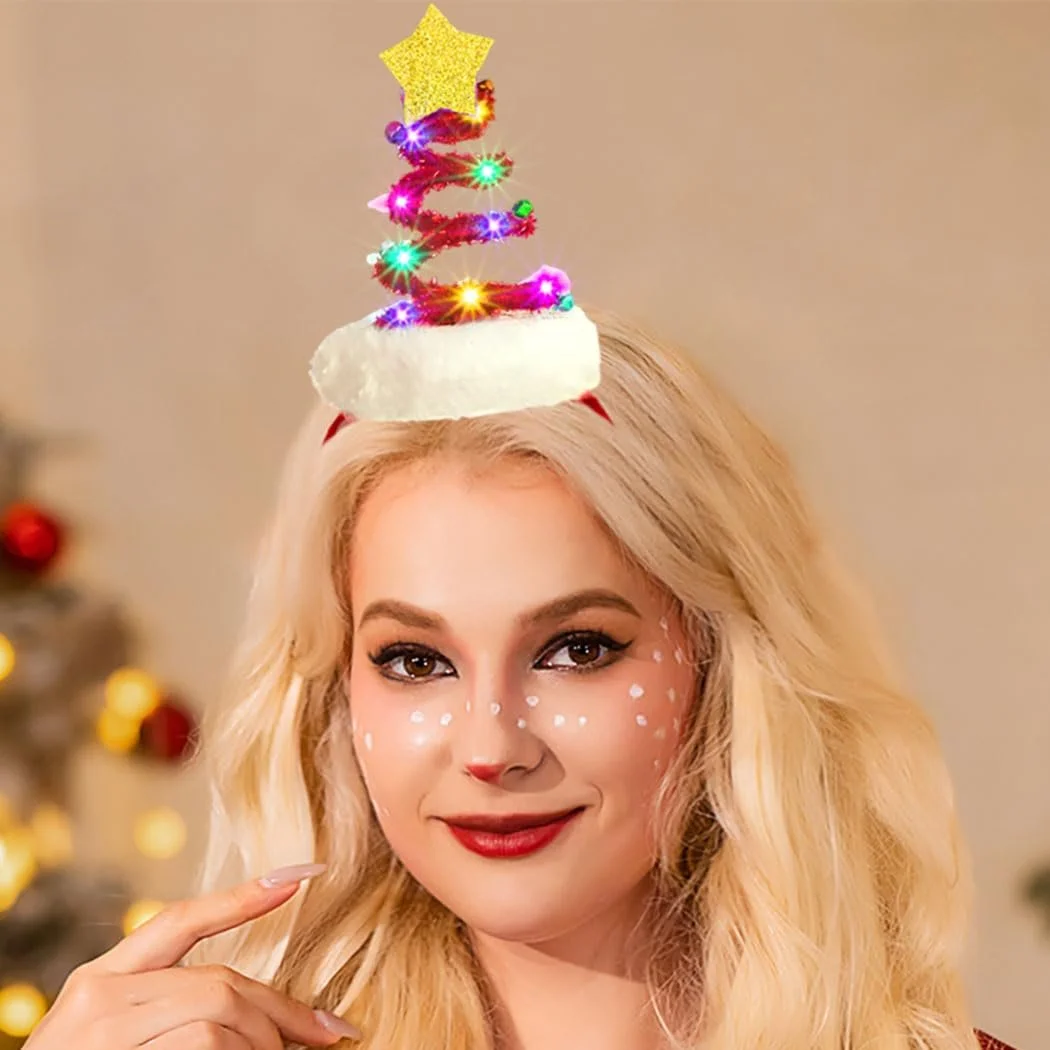 Обруч Різдвяний Світлодіодний, фото №4