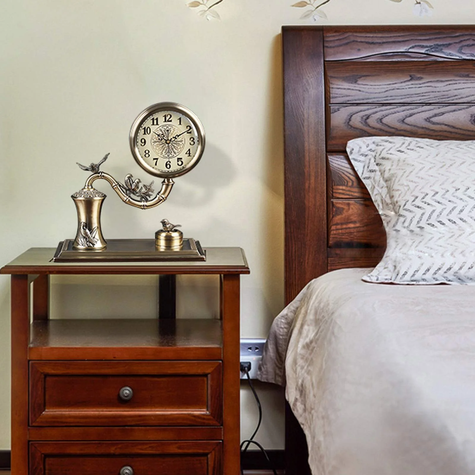 Настільний годинник Yixinzi-2024 Металевий Сучасний, фото №6