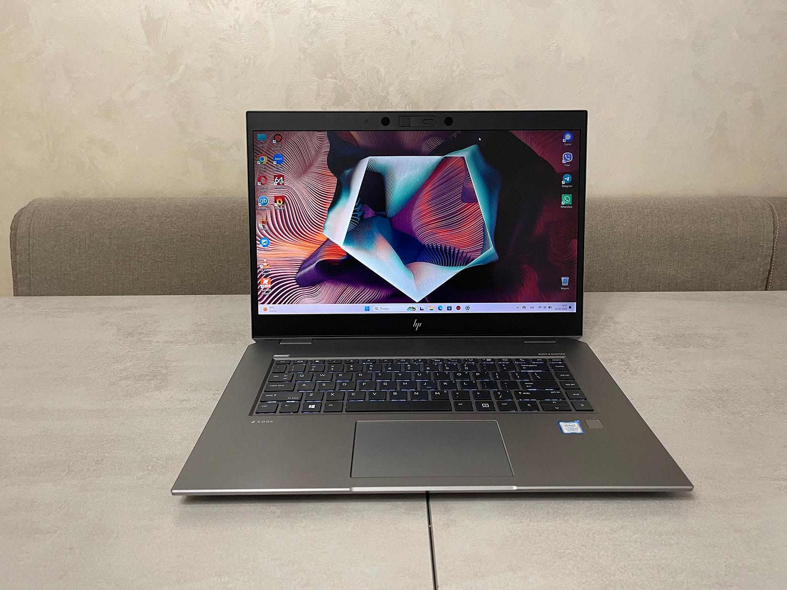 Ноутбук HP Zbook Studio 15 G5, 15,6" FHD IPS, i7-8750H, 32GB, 256GB, Nvidia 4GB, фото №3