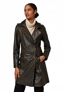 Купити Шкіряне пальто RICANO Mang-1 Жіноче - Фото 1 Шкіряне пальто RICANO Mang-1 Жіноче - Фото 1