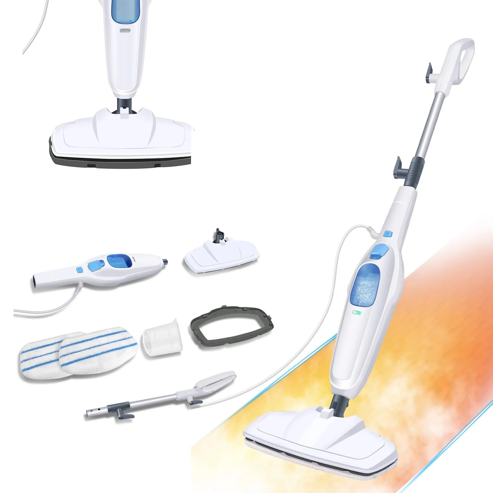 Паровая швабра Shark 400 мл 2 насадки, фото №1