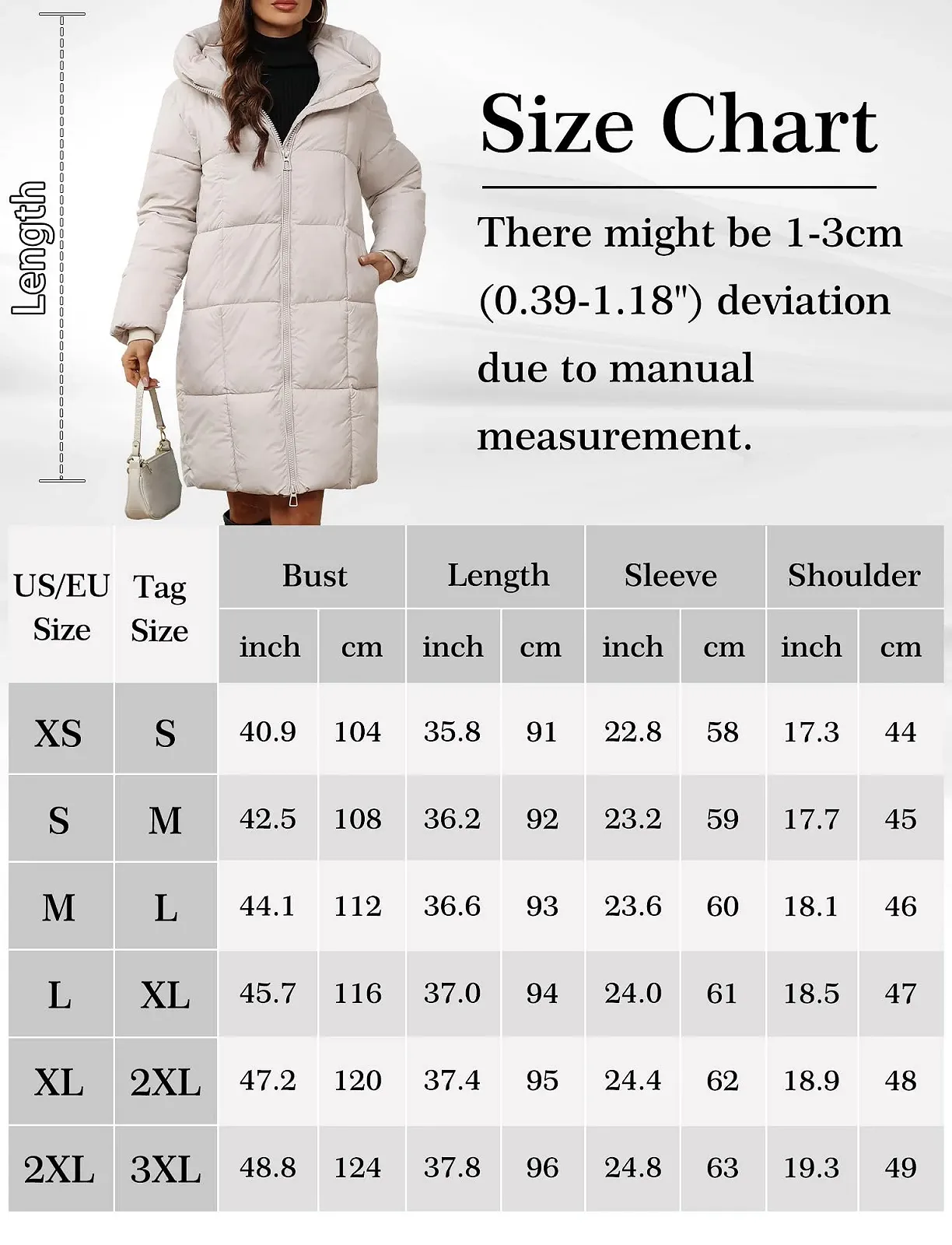 Пальто FEOYA Зима 2024 Длинное Теплое На стеганой подкладке, фото №6 Пальто FEOYA Зима 2024 Длинное Теплое На стеганой подкладке, фото №6