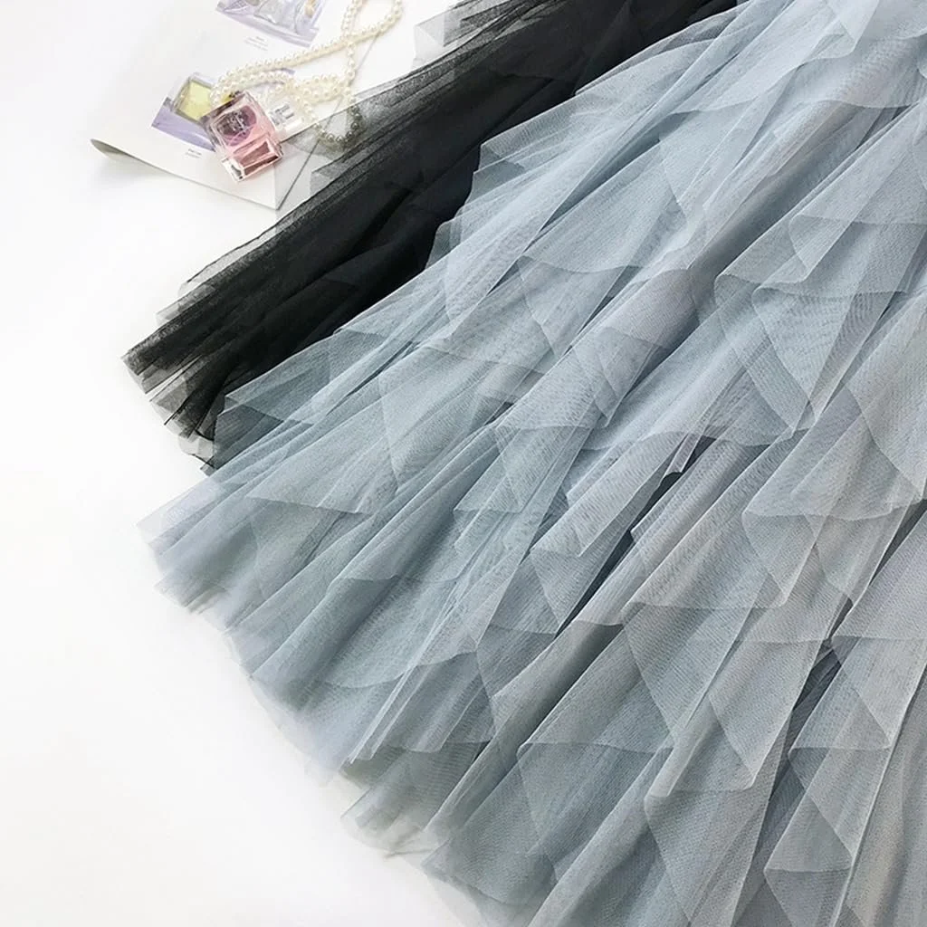 Спідниця  Кльош Асиметрична Еластичний пояс Ретро, фото №7