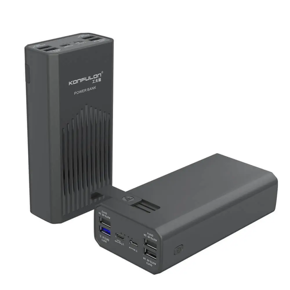 Ультрапотужний зовнішній акумулятор oneLounge Power Bank 40000 mAh 12096, фото №3 Ультрапотужний зовнішній акумулятор oneLounge Power Bank 40000 mAh 12096, фото №3