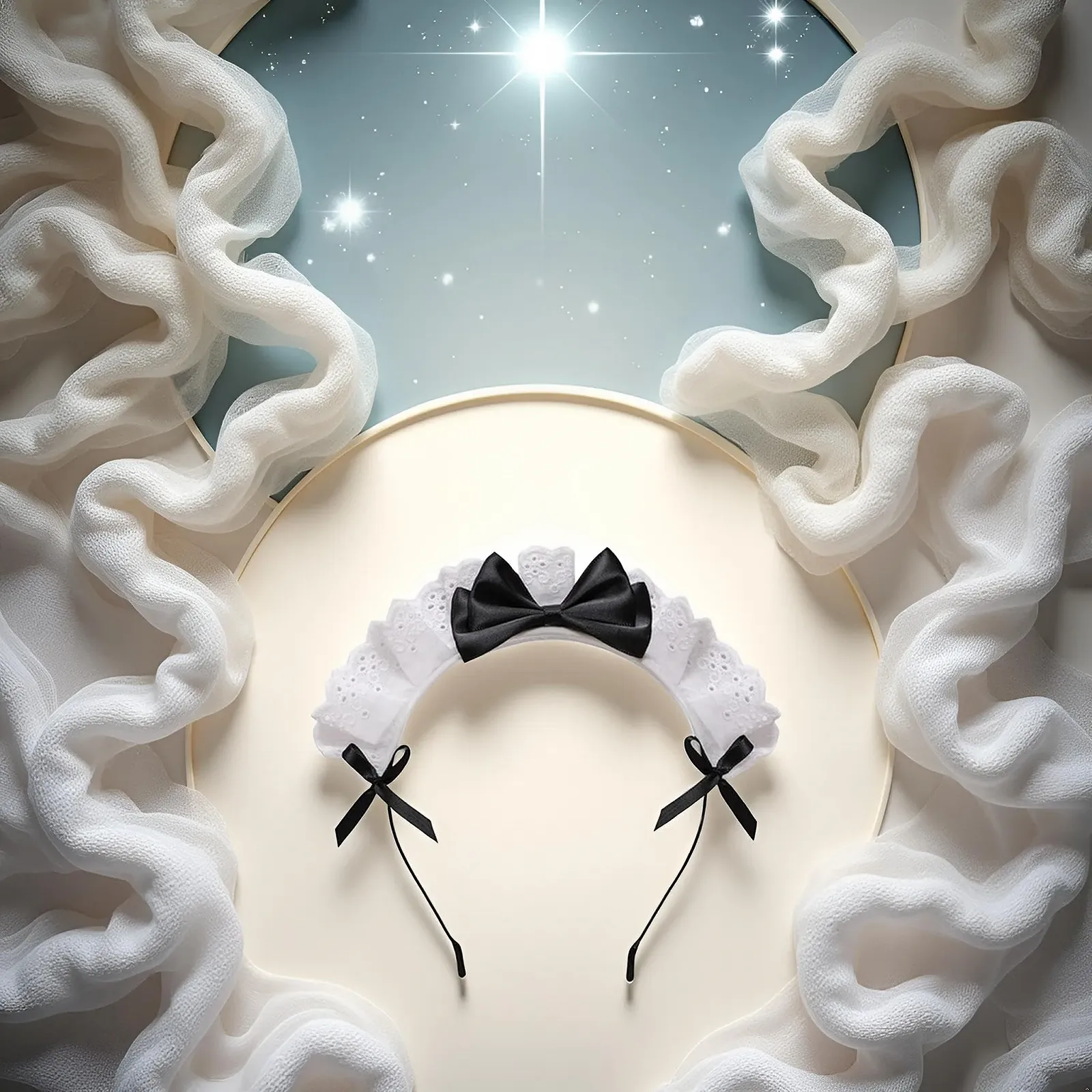 Обруч для волосся Lolita для жінок, дівчат, фото №6